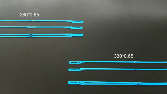 Plastic Stainless Steel Heald Wires Water Jet Loom Machine Spare Parts