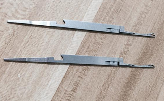 Computer Flat Knitting Machine Spare Parts Stanger Machine Knitting Needles 14G