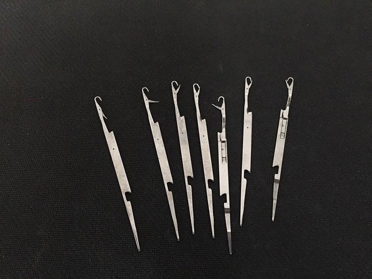 Computer Flat Bed Knitting Machine Parts Stanger Knitting Needles Vosaspec 79.85